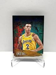Lonzo Ball [Sapphire] #11 Basketball Cards 2018 Panini Court Kings Emerging Artists Prices