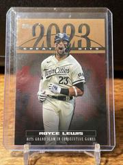 Royce Lewis [Gold] Baseball Cards 2024 Topps Greatest Hits Prices