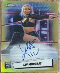 Liv Morgan [Gold Refractor] Wrestling Cards 2021 Topps Chrome WWE Autographs Prices