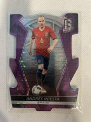 Andres Iniesta [Purple Die Cut] Soccer Cards 2016 Panini Spectra Prices