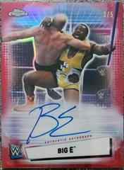 Big E [Red Refractor] Wrestling Cards 2021 Topps Chrome WWE Autographs Prices