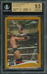 CM Punk [Refractor] Wrestling Cards 2014 Topps Chrome WWE Prices