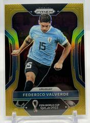Federico Valverde [Gold] Soccer Cards 2022 Panini Prizm World Cup Prices