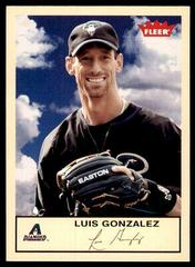 Luis Gonzalez #30 Baseball Cards 2005 Fleer Tradition Prices