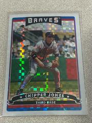 Chipper Jones [Xfractor] Baseball Cards 2006 Topps Chrome Prices