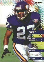Anthony Parker #239 Football Cards 1995 Fleer Prices