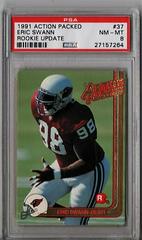 Eric Swann #37 Football Cards 1991 Action Packed Rookie Update Prices