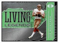 Joe Montana [Emerald] #LL11 Football Cards 2020 Panini Illusions Living Legends Prices