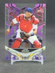 Yadier Molina [Purple] Baseball Cards 2019 Topps High Tek Prices
