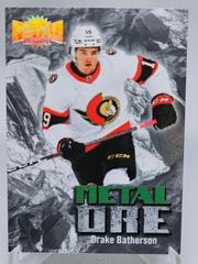 Drake Batherson #MO-14 Hockey Cards 2022 Skybox Metal Universe Ore Prices