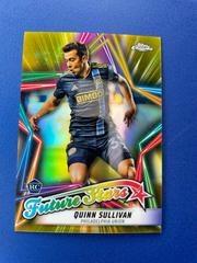 Quinn Sullivan [Gold] Soccer Cards 2022 Topps Chrome MLS Future Stars Prices
