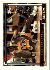 Alex Blackwell Basketball Cards 1992 Topps Gold Prices