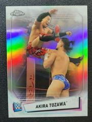 Akira Tozawa [Refractor] #2 Wrestling Cards 2021 Topps Chrome WWE Prices
