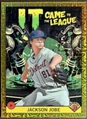 Jackson Jobe [Gold Refractor Mega Box Mojo] Baseball Cards 2022 Bowman Chrome It Came To The League Prices