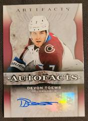 Devon Toews Hockey Cards 2021 Upper Deck Artifacts Auto Facts Prices