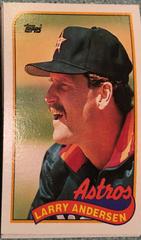 Larry Andersen #24 Baseball Cards 1989 Topps Prices