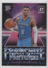 Russell Westbrook [Pink] #21 Basketball Cards 2018 Panini Donruss Optic Franchise Features Prices