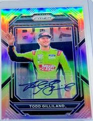 Todd Gilliland #12 Racing Cards 2023 Panini Prizm NASCAR Silver Signature Prices