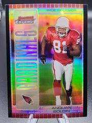 Anquan Boldin [Silver Refractor] #3 Football Cards 2005 Bowman Chrome Prices