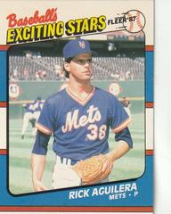 Rick Aguilera #2 Baseball Cards 1987 Fleer Exciting Stars Prices