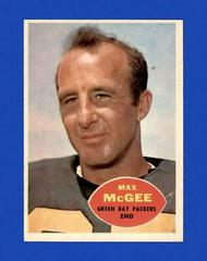 Max McGee #55 Football Cards 1960 Topps Prices