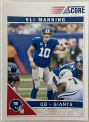 Eli Manning #190 Football Cards 2011 Panini Score Prices