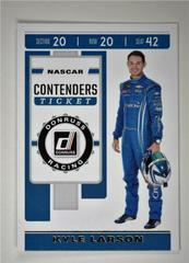 Kyle Larson #C8 Racing Cards 2020 Panini Donruss Nascar Contenders Prices