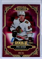 Pius Suter [Red] Hockey Cards 2020 Upper Deck Stature Prices