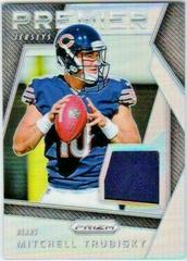 Mitchell Trubisky Football Cards 2017 Panini Prizm Premier Jersey Prices