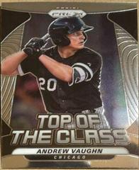 Andrew Vaughn Baseball Cards 2020 Panini Prizm Top of the Class Prices