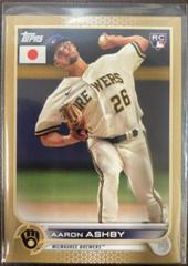 Aaron Ashby [Gold] #146 Baseball Cards 2022 Topps Japan Edition Prices