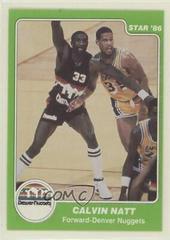 Calvin Natt Basketball Cards 1985 Star Prices