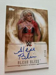 Alexa Bliss [Bronze] Wrestling Cards 2017 Topps WWE Undisputed Autographs Prices