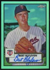 Bert Blyleven [Aqua] #PA-BB Baseball Cards 2021 Topps Chrome Platinum Anniversary Autographs Prices