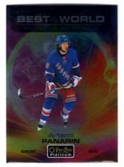 Artemi Panarin Hockey Cards 2020 O Pee Chee Platinum Best in the World Prices
