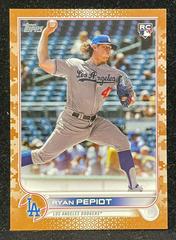 Ryan Pepiot [Memorial Day Camo] Baseball Cards 2022 Topps Update Prices