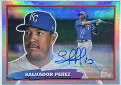 Salvador Perez [Autograph] #88BF-20 Baseball Cards 2022 Topps Archives 1988 Big Foil Prices