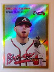 Freddie Freeman [Gold Foil] Baseball Cards 2012 Topps Archives Prices
