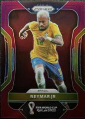 Neymar Jr [Maroon] Soccer Cards 2022 Panini Prizm World Cup Prices