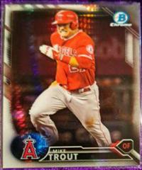 Mike Trout Baseball Cards 2016 Bowman Chrome National Refractors Prices