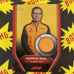 Andreas Seidl [Gold] #F1RL-AS Racing Cards 2022 Topps Formula 1 F1 Relics Prices