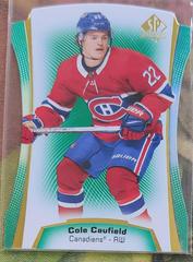 Cole Caufield [Green] Hockey Cards 2021 SP Authentic Die Cuts Prices