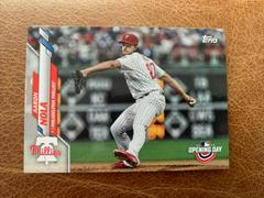 Aaron Nola #185 Baseball Cards 2020 Topps Opening Day Prices