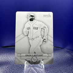 Triston Casas [Printing Plates] #BSR-18 Baseball Cards 2023 Bowman Sterling Prices