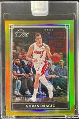 Goran Dragic [Gold] Basketball Cards 2019 Panini One and One Prices