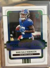 Wan'Dale Robinson [Emerald] #ROY-WDR Football Cards 2022 Panini Contenders Rookie of the Year Prices