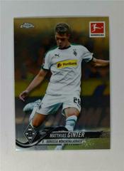 Matthias Ginter Soccer Cards 2018 Topps Chrome Bundesliga Prices