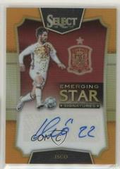 Isco [Orange] Soccer Cards 2016 Panini Select Emerging Star Signatures Prices