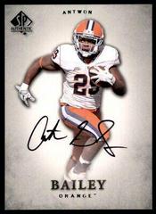 Antwon Bailey [Autograph] Football Cards 2012 SP Authentic Prices