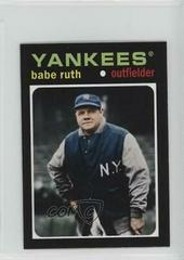 Babe Ruth #TM-2 Baseball Cards 2013 Topps Update 1971 Minis Prices